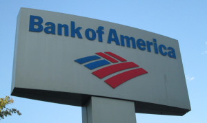 Bank of America rules the local banking roost. 