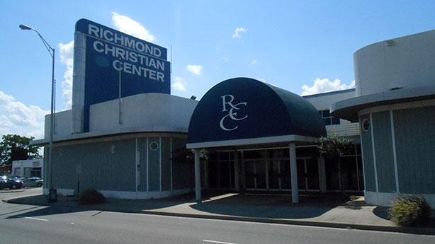 The Richmond Christian Center building at 214 Cowardin Ave. (Photo by Burl Rolett)
