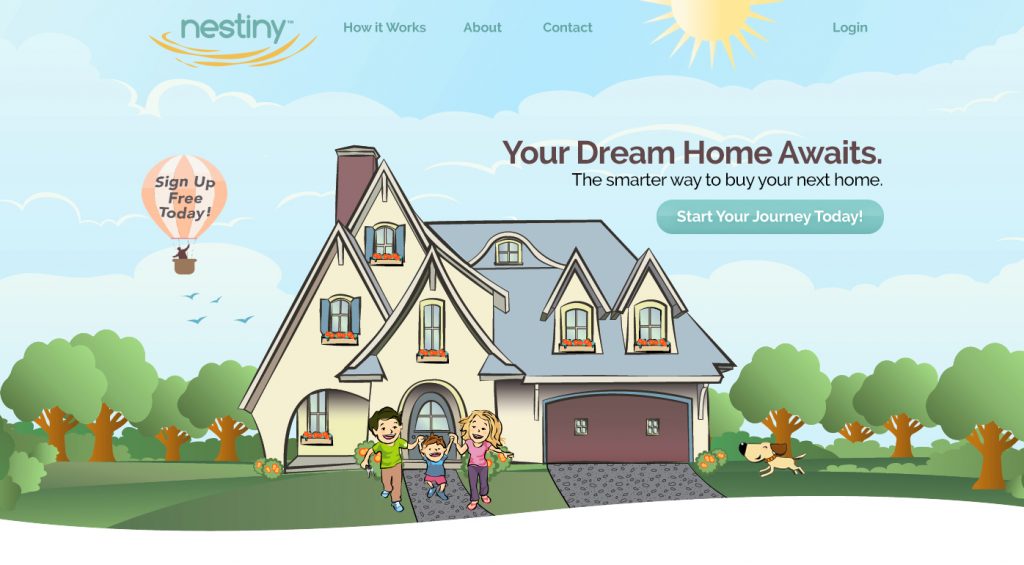 A local real estate agent has launches a new online service for homebuyers and other agents. Images courtesy of Nestiny.