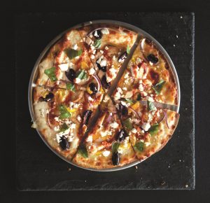 Pie Five specializes in personal-sized pizzas. 