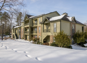 Hickory Creek Apartments was listed on Feb. 2. Photo courtesy of Colliers International. 
