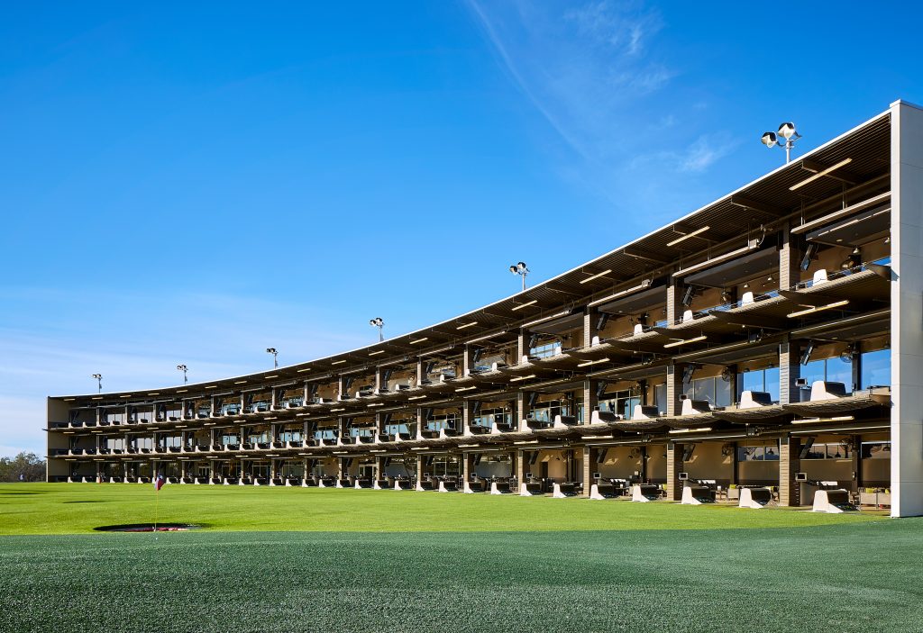 One of Topgolf's existing venues. Courtesy Topgolf. 