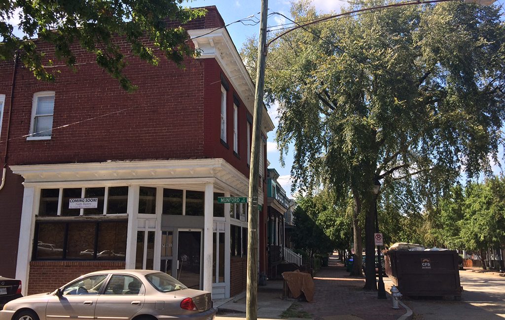 Nutty Buttery, an ice cream parlor, café and neighborhood store will open at 701 W. Clay St. in October. (Kieran McQuilkin)