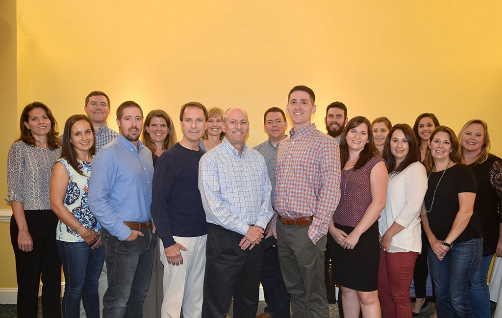 A group photo of the combined WebStrategies staff. (Courtesy WebStrategies)