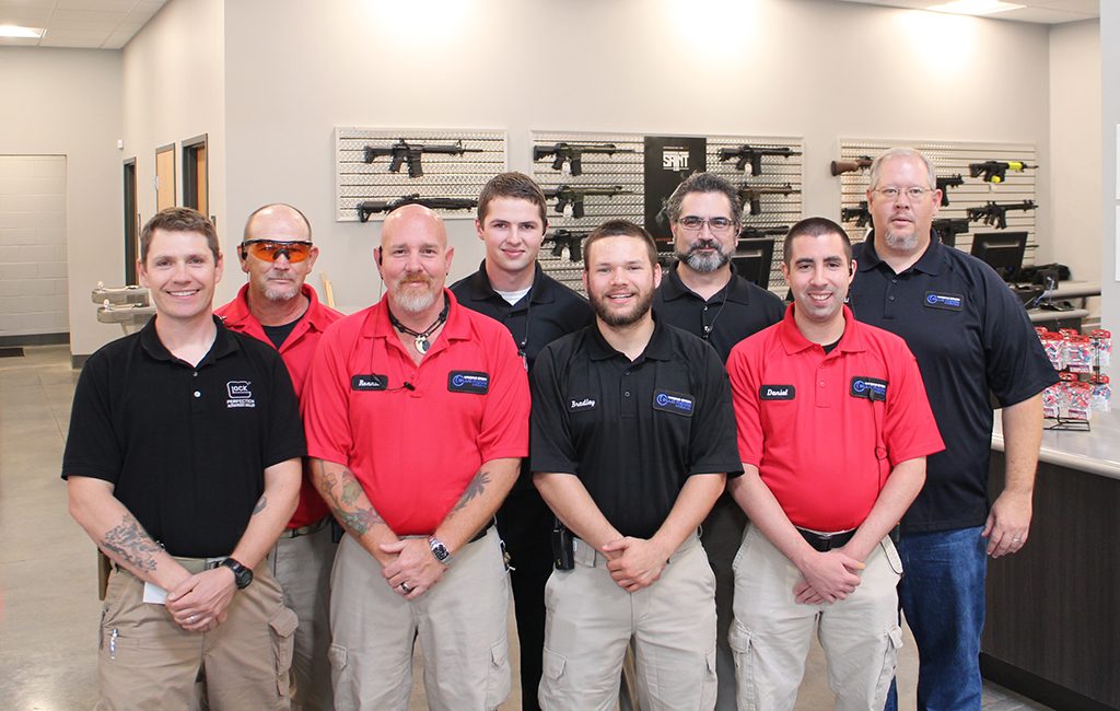 The Blue Ridge Arsenal team in its new Hanover outpost. (Michael Schwartz)