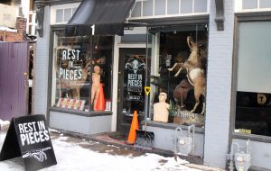 Rest In Pieces will leave its current storefront in mid-February. (Mike Platania)