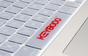 Keybodo won first place and $3,500 for a keyboard cover with raised letters. (University of Richmond)