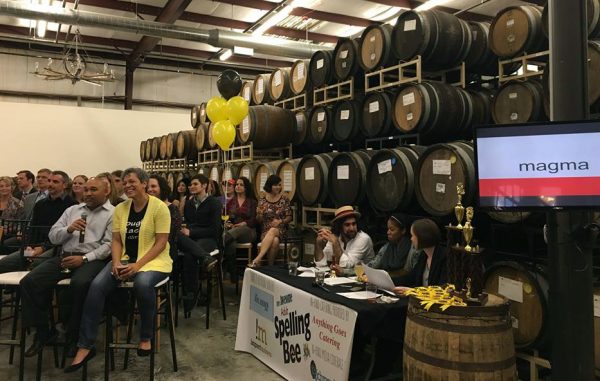 Twenty teams will compete in the spelling bee at Hardywood Park Craft Brewery. (Podium Foundation)