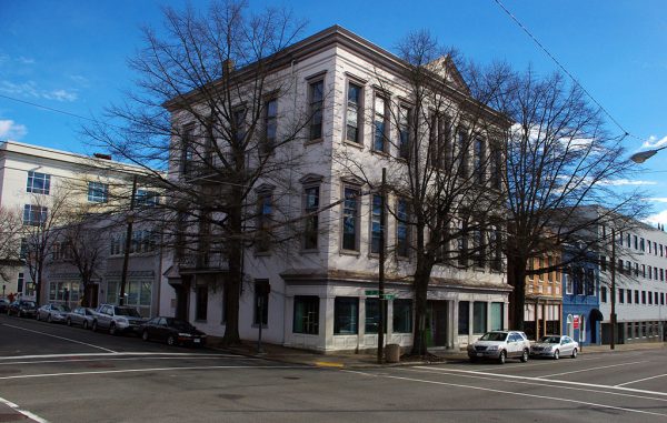 The building at 300 E. Main St. will be converted into commercial space and 10 apartments. (J. Elias O'Neal)