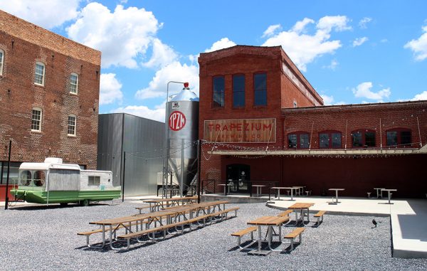 Trapezium's flagship brewery at 423 Third St. in Petersburg. (Mike Platania)
