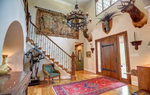 The 7,000-square-foot house will be auctioned for one week. (CVRMLS)
