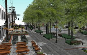 Rendering of the 17th St. Farmers Market improvements. (City of Richmond)