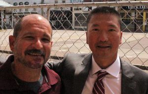 Scott Poates of River City Diner and Chris Tsui of EAT Restaurant Partners. (J. Elias O'Neal)