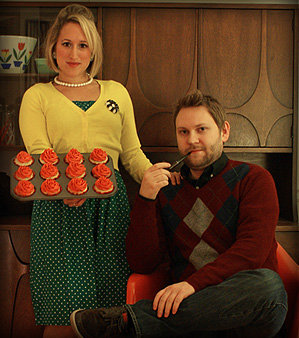 Cupcake couple