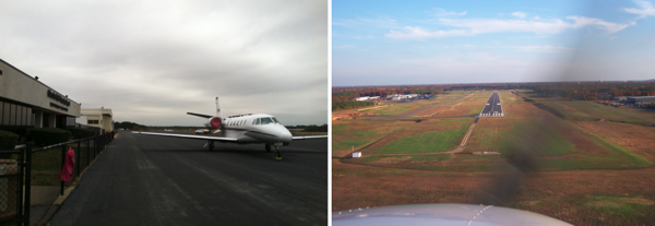 Chesterfield Airport diptych
