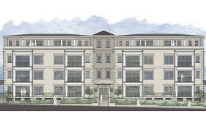 A rendering of the Tiber condos planned for 510 Libbie Ave. (Courtesy of