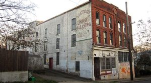 The old Victory Rug building.