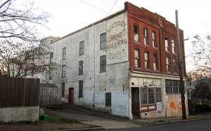 The old Victory Rug building.