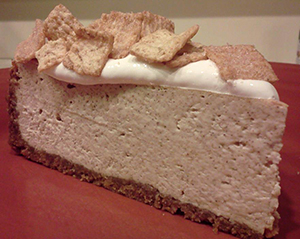 Sugar Shack's Cinnamon Toast Crunch cheesecake. (Courtesy of Sugar Shack)