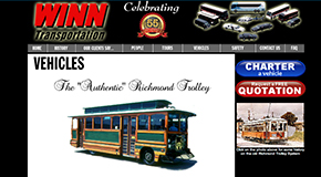 Winn trolley website