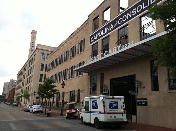 The Consolidated Carolina building was renovated in 2004. (Photo by Michael Schwartz)