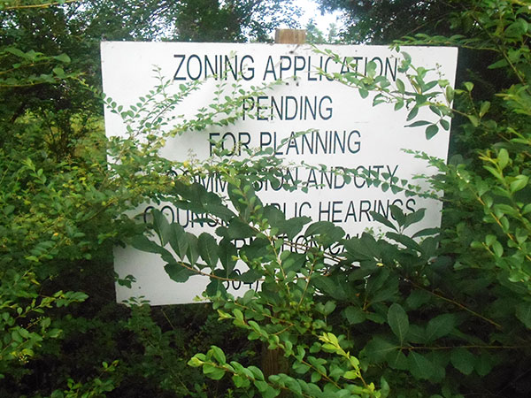 Archer Springs is planned as a 44-acre, 96-home Southside neighborhood. (Photos by Burl Rolett)