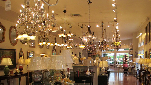 Inside Lamp Emporium's new Southside store. (Photos by Burl Rolett)