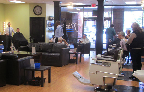 Inside the new Parkside Barber Shop & Grooming Lounge. (Photos by Michael Thompson)