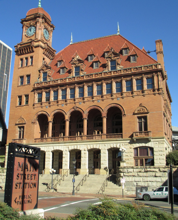 A past Brownfields grant funded a study of Main Street Station. (Photo by Burl Rolett)