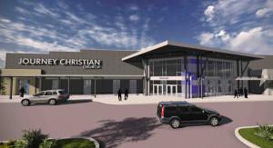 A rendering of Journey's Church's vision for the property. 