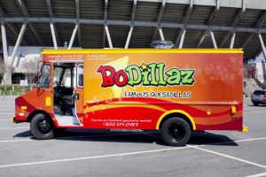 The Bodillaz truck will join the lineup at this year's Washington Redskins Training Camp. Courtesy of Bodillaz. 