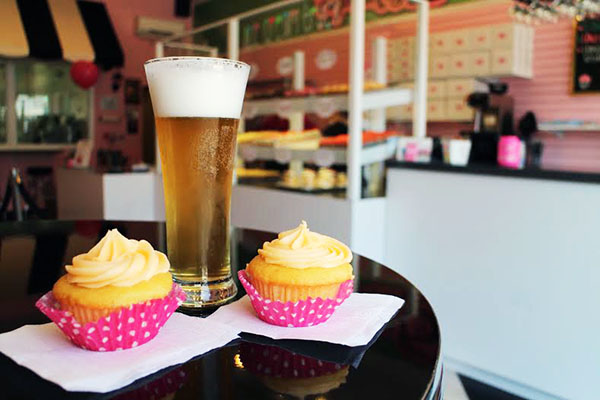 Carytown Cupcakes customers can now enjoy a beer with their dessert. Photos by Michael Thompson.