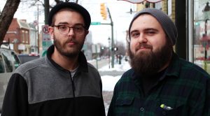 Corey Johnson (left) and Eric Freund opened a restaurant location for their catering and food truck business in early 2015. (Michael Thompson)