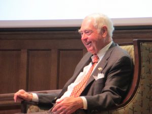 Bill Goodwin at a University of Richmond C-Suite Conversation event in March. 