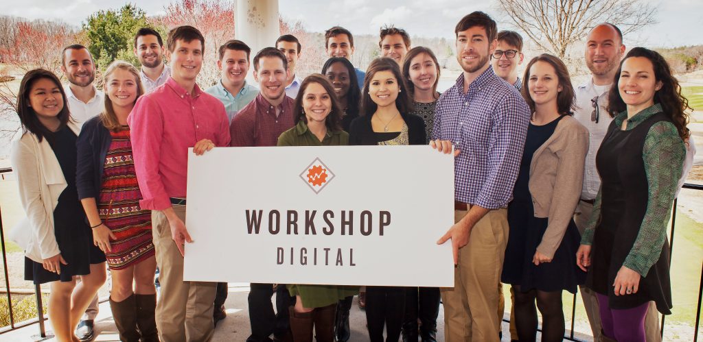 The newly merged Workshop Digital staff. Photos courtesy of Workshop Digital.