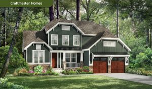 Rendering of a RounTrey Craftmaster home. Courtesy of RounTrey.