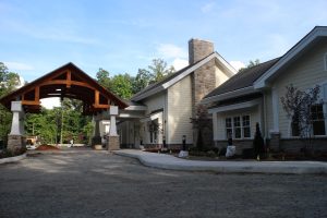 The hospice facility can house 16 patients. 