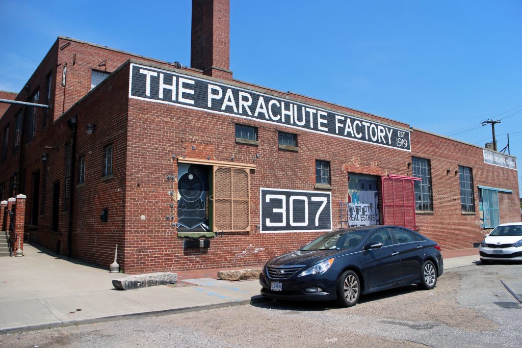 The Parachute Factory, an apartment redevelopment project by Billy Jefferson and Justin French, is nearing an auction. Photo by Katie Demeria.