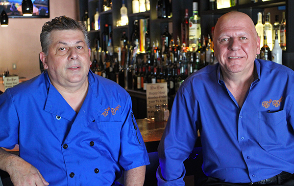 Peppino (left) and Alberto Mastromano have returned to the West End restaurant scene. Photos by Michael Thompson.