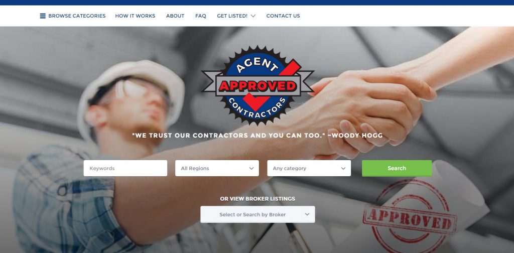 agent approved contractors