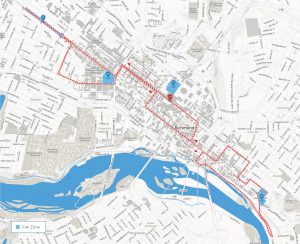 The most downtown biking will occur Sept. 24-27 on the Road Circuit course, one of four routes. 