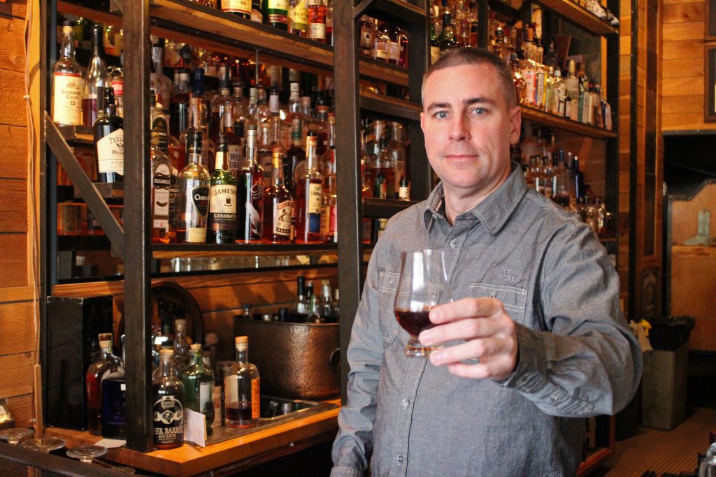 Mac McCormack owns a string of whiskey bars and restaurants. Photos by Michael Thompson.
