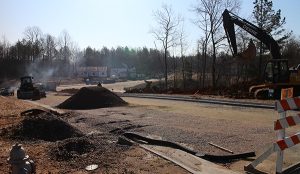 Work on about 400 homes, as well as a clubhouse and infrastructure are underway in Harpers Mill. 