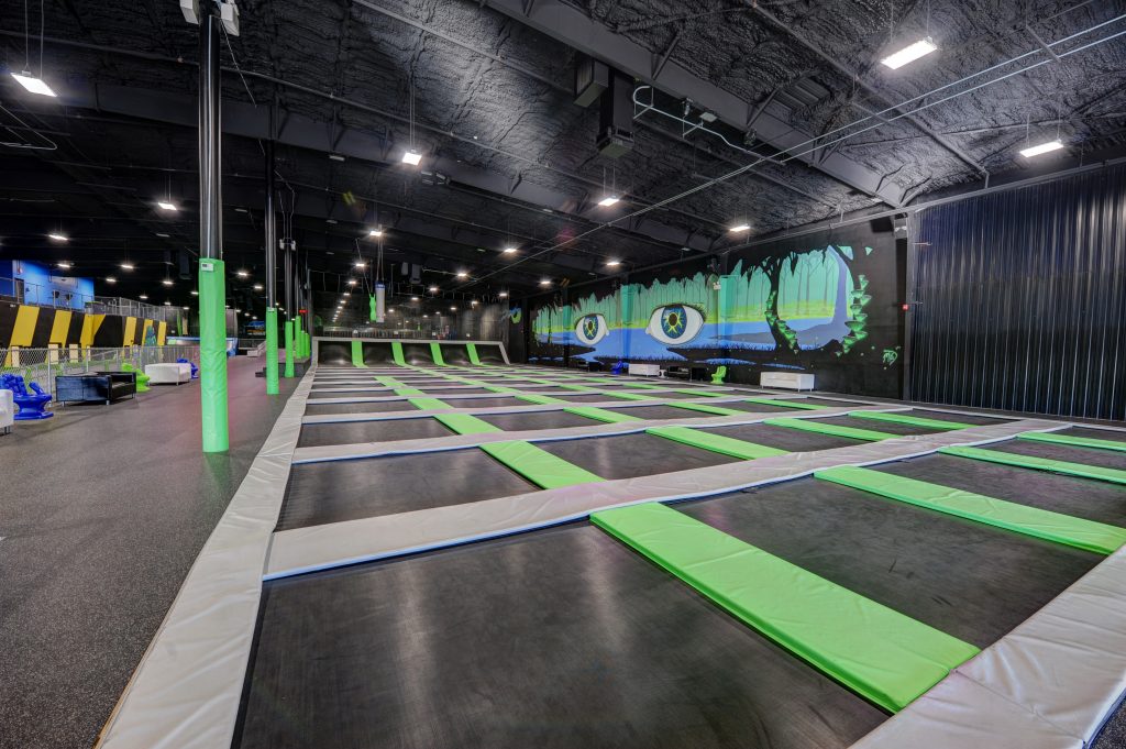 One of CircusTrix's trampoline facilities, which are spreading around the U.S. and abroad. 