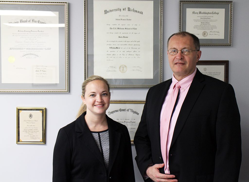 Bowen Ten Cardani attorneys Russell Stone and Brittany Auberger. 