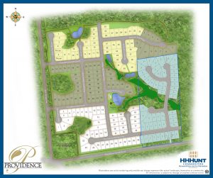 The 51 homes would be built to the east of the existing development, shown here. (Courtesy of HHHunt)