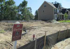 A mix of under-construction homes and others completed and occupied make up The Cameron at Grey Oaks. (Jonathan Spiers)