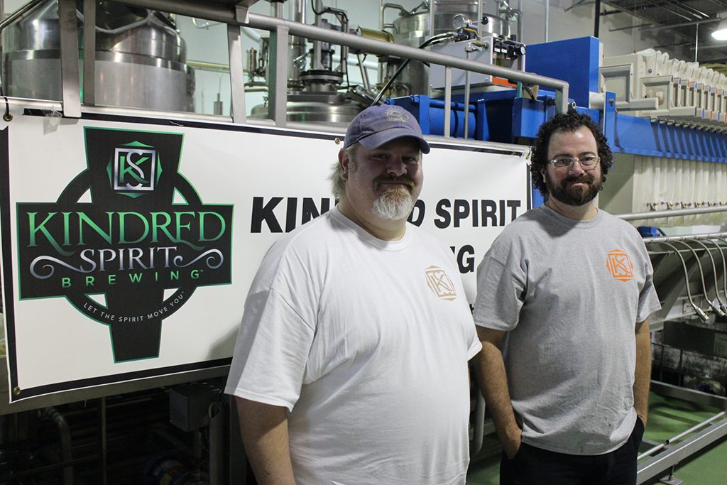 Owner and General Manager Jason Trottier (left) and Brewmaster Lee Lonnes. (J. Elias O'Neal)