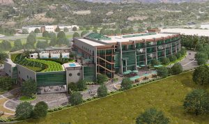 Renderings of the future Stone Hotel in Escondido, California. While the brewery has not released plans for a similar hotel in Richmond, a company exec did not rule out the possibility. (Courtesy Stone Brewing)