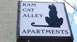 ramcatAlley sign